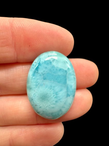 Larimar Cabochon – Dominikanische Republik