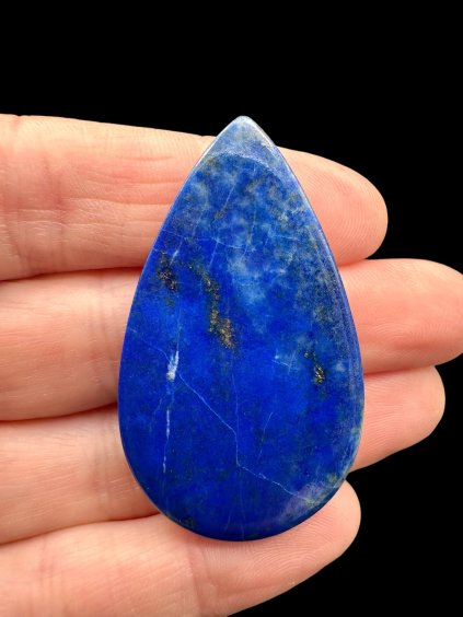 Lapis lazuli kabošon – Afgánistán