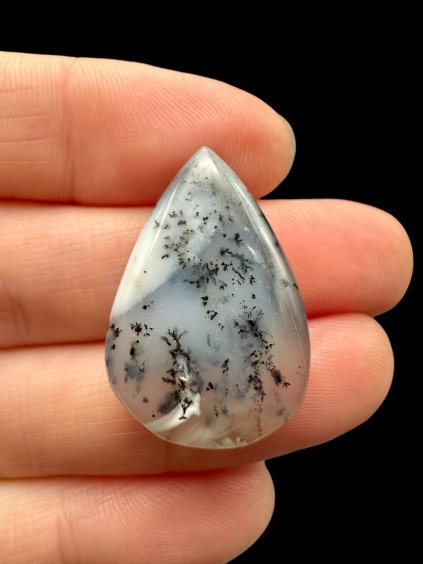 Dendritic opal cabochon – Madagascar