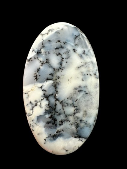Dendritic opal cabochon – Madagascar