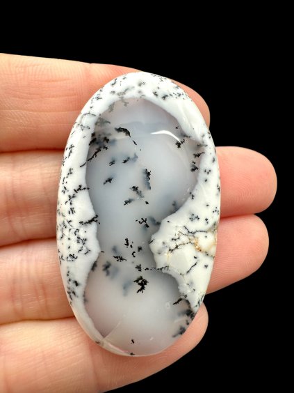 Dendritic opal cabochon – Madagascar