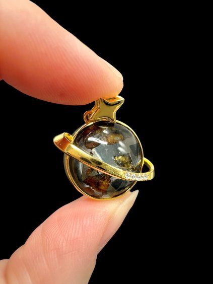Sericho meteorite pendant