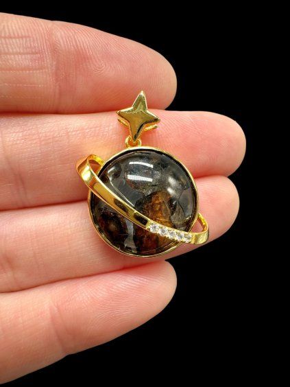 Sericho meteorite pendant