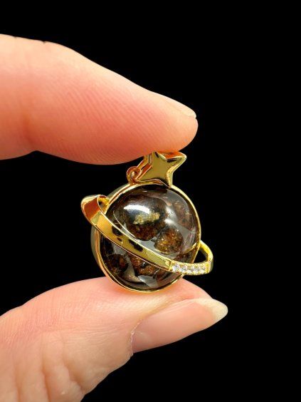 Sericho meteorite pendant