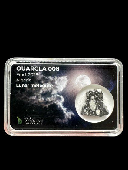 Lunární meteorit Ouargla 008 – 0,9g – Alžírsko