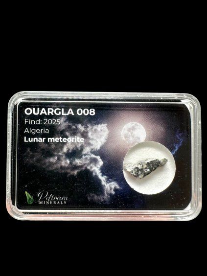 Lunární meteorit Ouargla 008 – 0,2g – Alžírsko