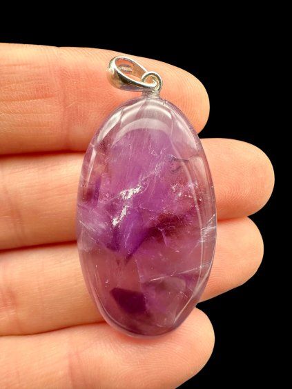 Silberanhänger aus Amethyst