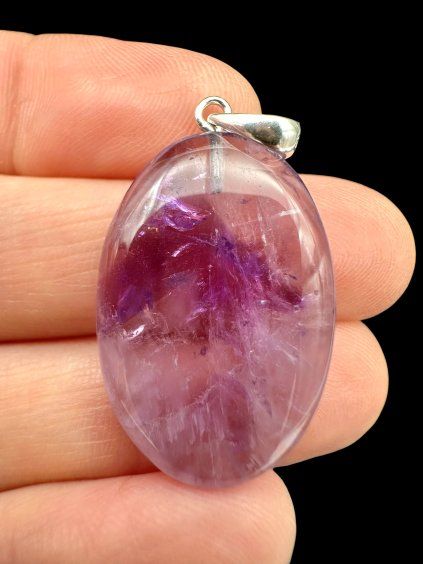 Silberanhänger aus Amethyst