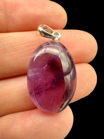 Silberanhänger aus Amethyst