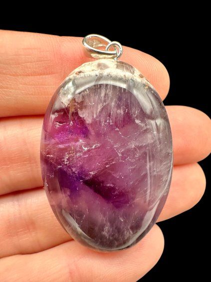 Silberanhänger aus Amethyst