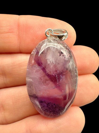Silberanhänger aus Amethyst
