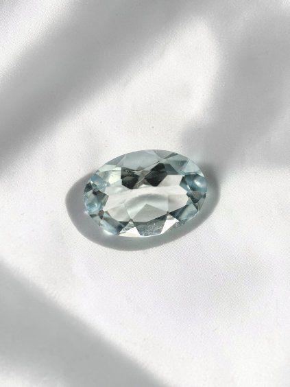 Faceted Aquamarine from Pakistan 0,6ct