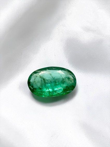Facettierter Smaragd aus Pakistan 0,7ct