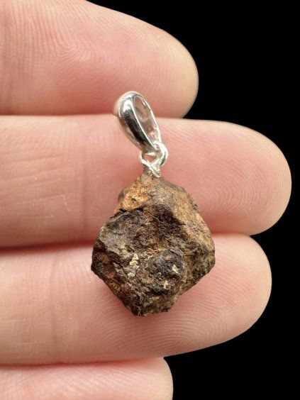 Silberanhänger mit Steinmeteorit NWA X 1,5g