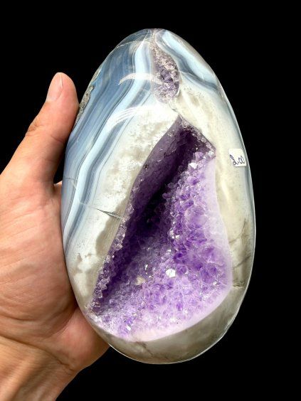 Amethyst-Geode – Ametista do Sul, Brasilien