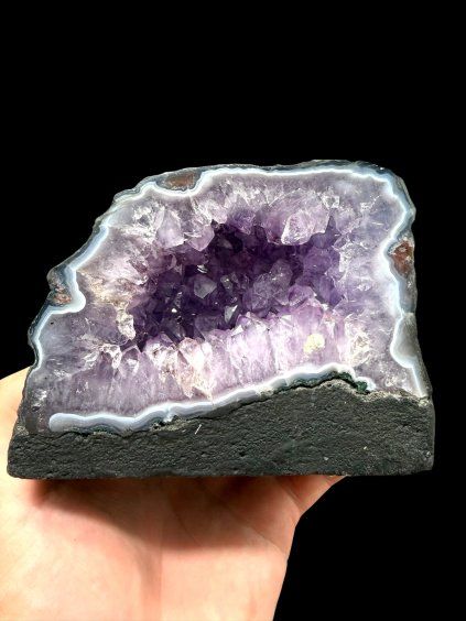 Amethyst-Geode – Ametista do Sul, Brasilien