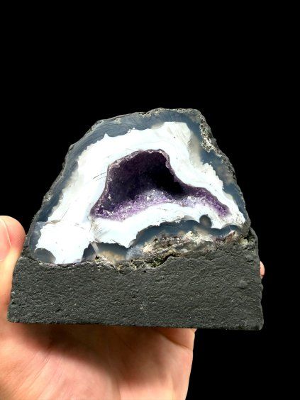 Amethyst-Geode – Ametista do Sul, Brasilien