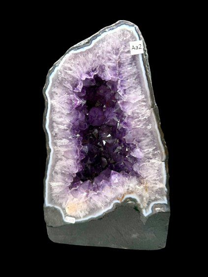 Amethyst geode – Ametista do Sul, Brazil