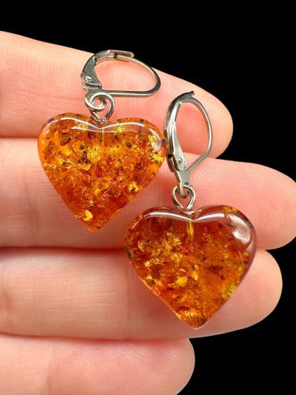 Amber Earrings