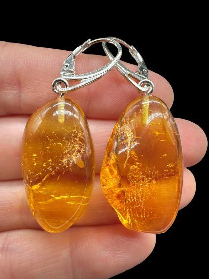 Amber Earrings