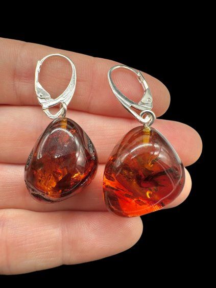 Amber Earrings