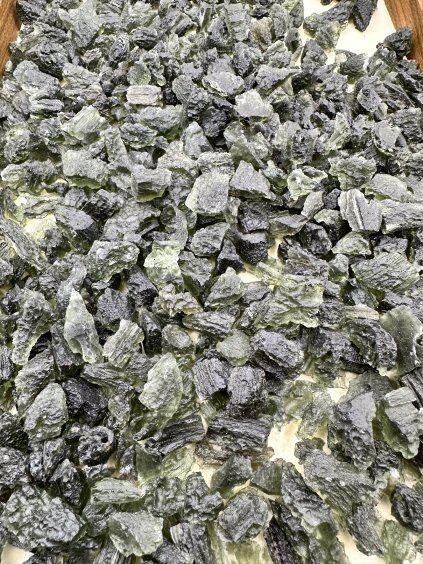Moldavites – 100g – random lot