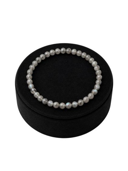 Labradorite Bracelet 5 mm – Faceted Beads