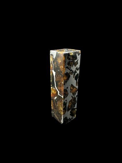 Meteorite Pallasite Seymchan – Rectangular prism 9,4g – Russia