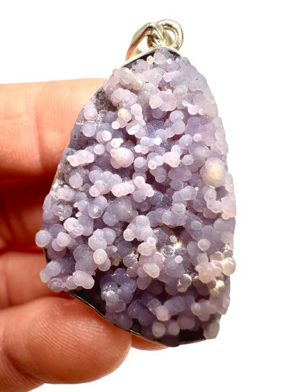 Traubenchalcedon Anhänger