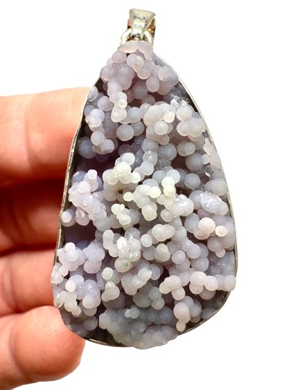 Traubenchalcedon Anhänger