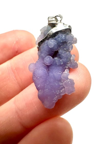 Grape chalcedony pendant