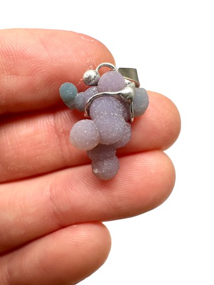 Traubenchalcedon Anhänger