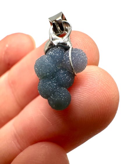Grape chalcedony pendant