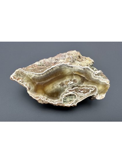 Calcit Achat – Rokle, CZ