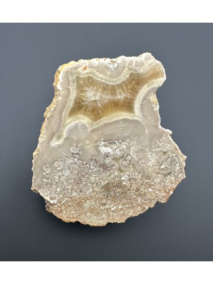 Calcit Achat – Rokle, CZ