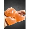 Selenit Herzen 20 Stück (rot) – Marokko (6-7cm)