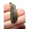 Silver moldavite pendant 2,7g