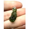 Silver moldavite pendant 2,4g