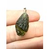Silver moldavite pendant 2,8g