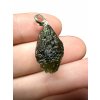 Silver moldavite pendant 2,8g