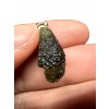 Silver moldavite pendant 2,8g