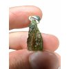 Silver moldavite pendant 2g