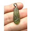 Silver moldavite pendant 1,6g