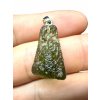 Silver moldavite pendant 2,1g
