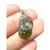 Silver moldavite pendant 2g