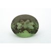 Faceted moldavite with a rare bubble 16,25ct