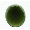 Faceted moldavite 37,05ct
