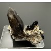 Hyalite, Smoky quartz, Schorl – Erongo, Namibia