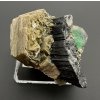 Paragonite, Schorl, Fluorite – Erongo, Namibia