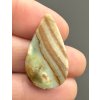 Petrified opalized wood with natural copper  – West Java, Indonesia